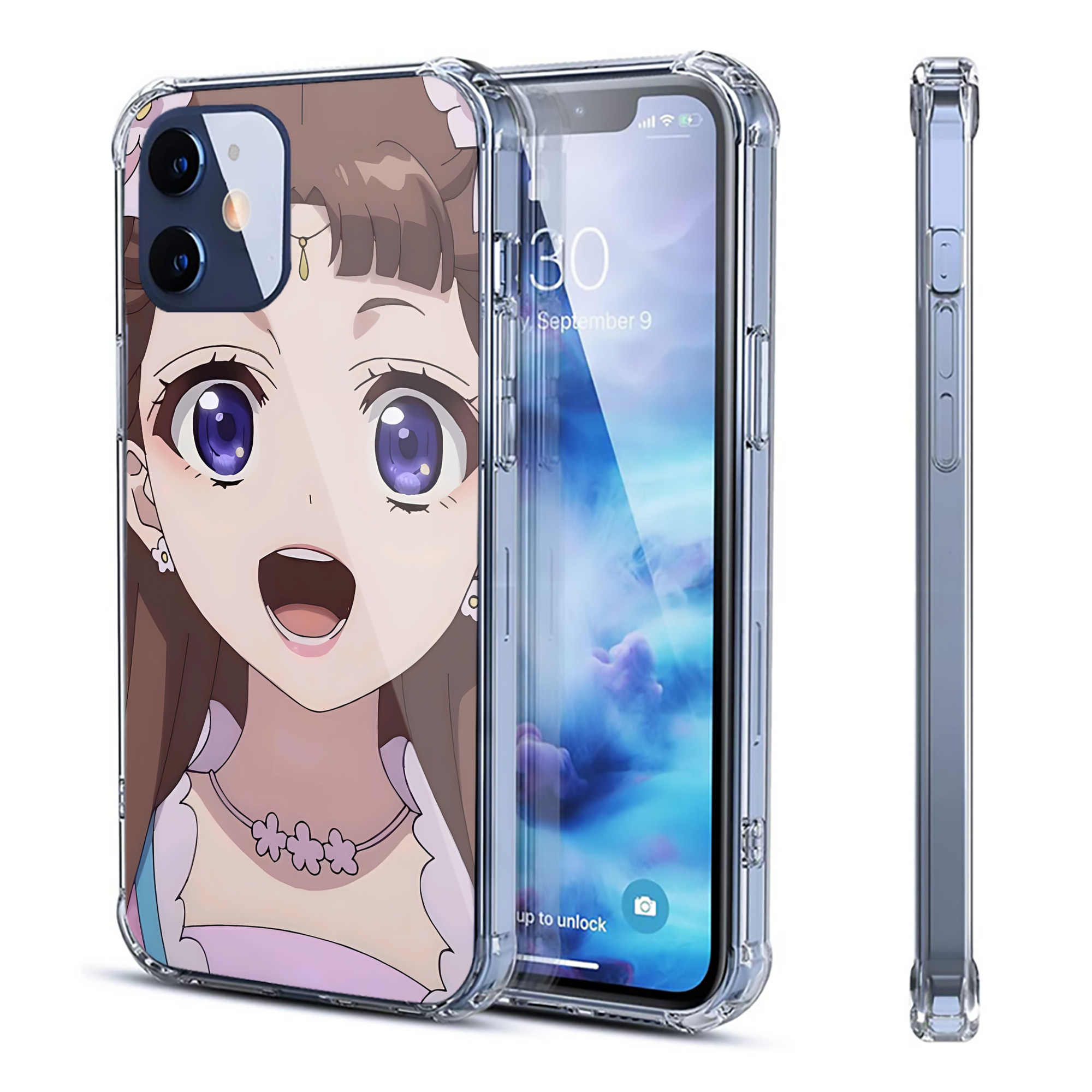 （画像用） 薬屋のひとりごと The Apothecary Diaries 【iPhone 12シリーズ対応】透明スマホケース（クリアソフトケース）